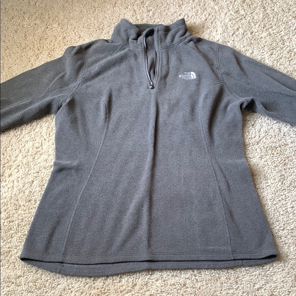 Women’s North Face Charcoal Fleece Pullover